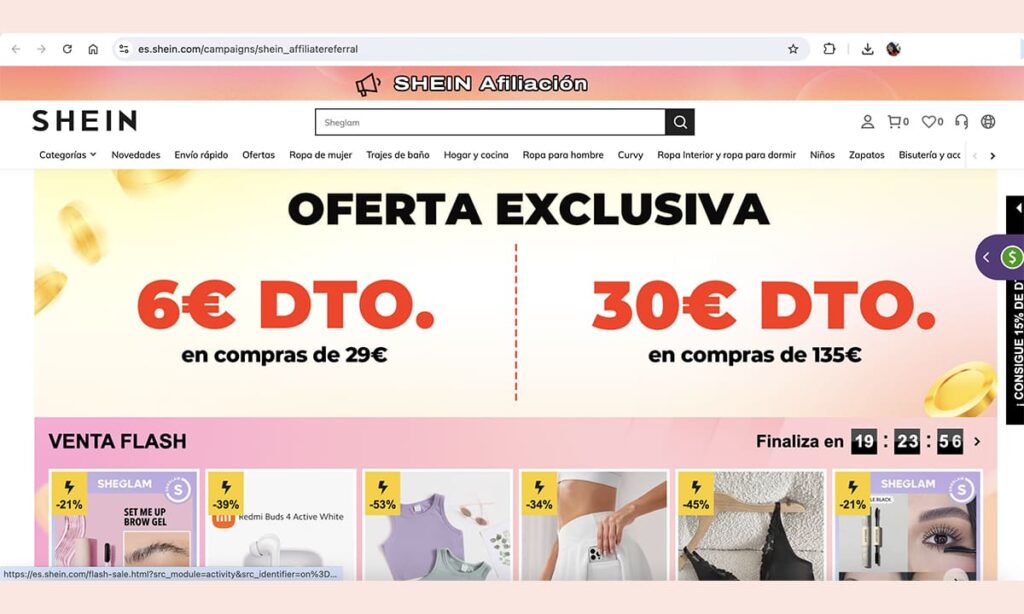 Programa de Afiliado Shein: ve cómo ganar dinero en línea | Programa de Afiliado Shein ve cómo ganar dinero en línea
