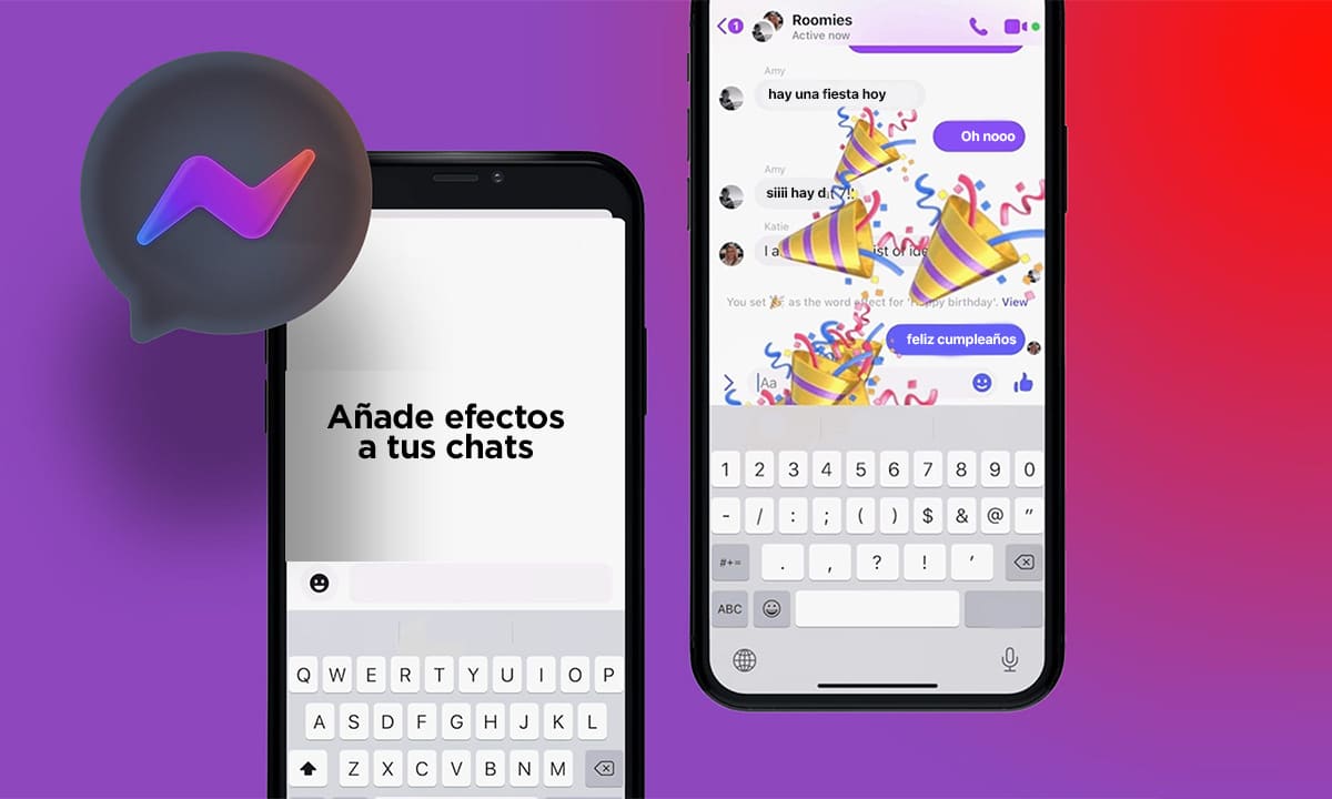 Paso a paso para usar efectos de palabras en Facebook Messenger 1 Paso a paso para usar efectos de palabras en Facebook Messenger | Paso a paso para usar efectos de palabras en Facebook Messenger1