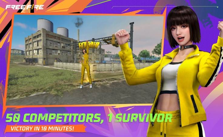 Jugar Free Fire en la TV