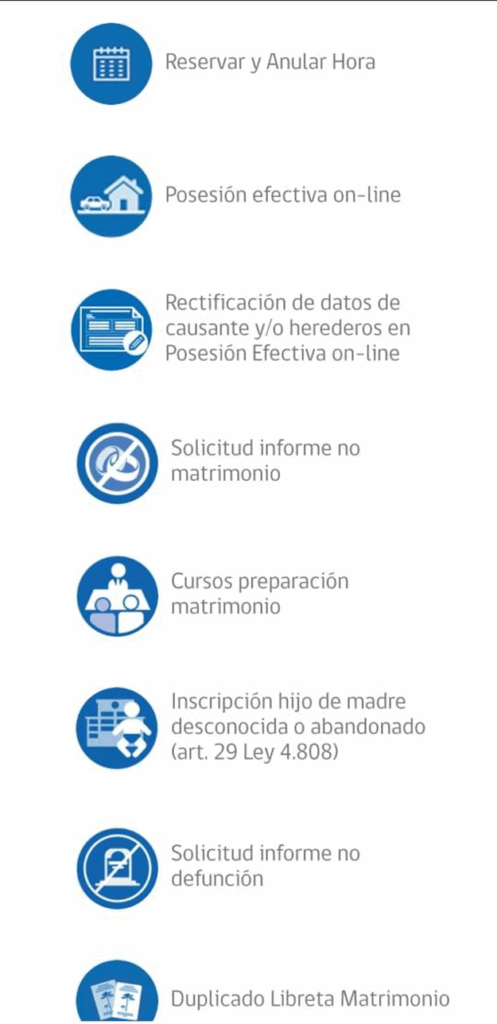 Cómo agendar cita para renovar DNI pasaporte Chile desde el celular 3 Renovar DNI pasaporte Chile
