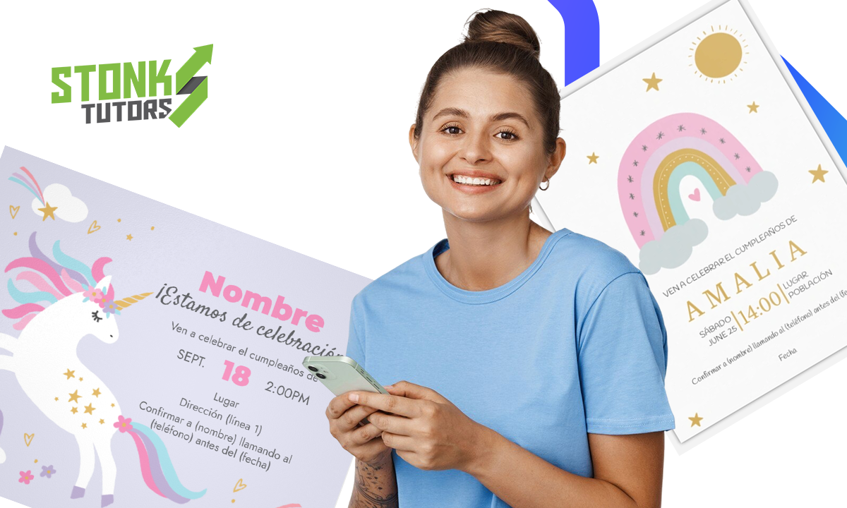Aplicación gratis para crear invitaciones de fiestas infantiles 1 Crear invitaciones de fiestas infantiles