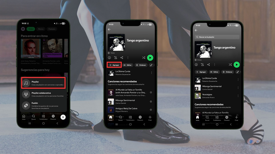 App para escuchar tango: más de 1.000 canciones disponibles 3 App para escuchar tango