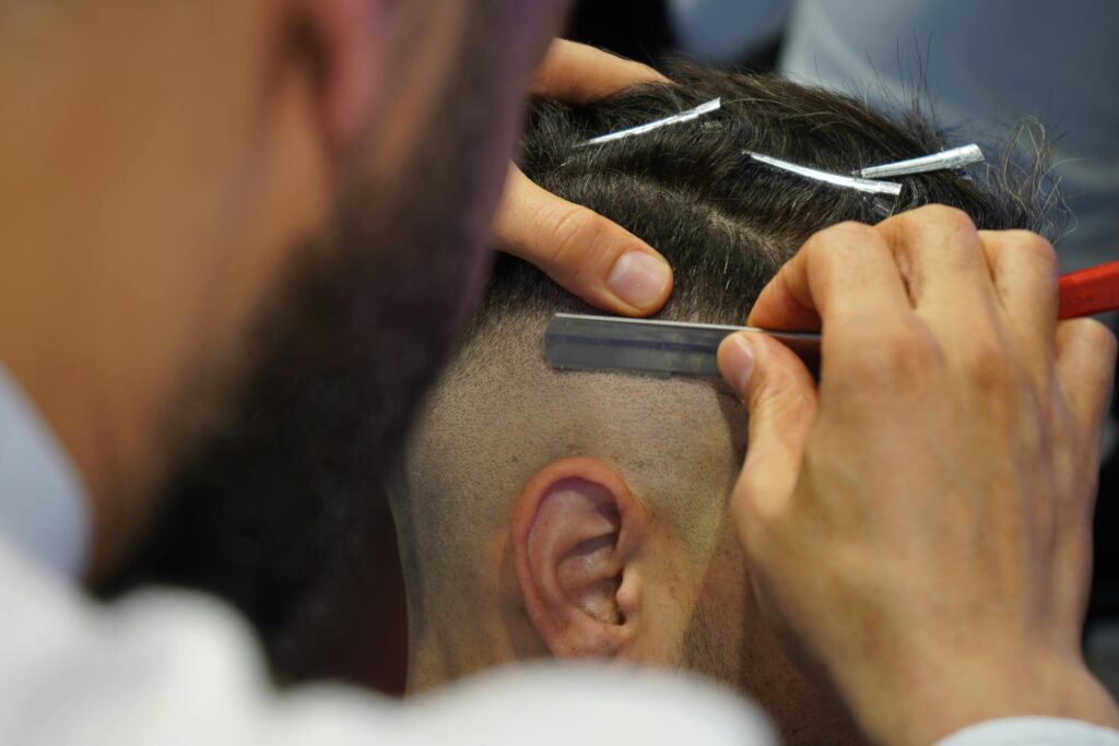 Simular corte de cabello