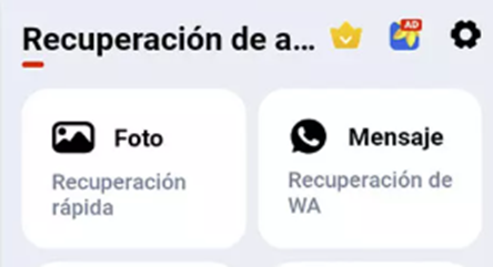 Cómo recuperar fotos borradas de WhatsApp rápidamente 3 Recuperar fotos borradas de WhatsApp