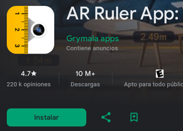 Medir objetos en casa