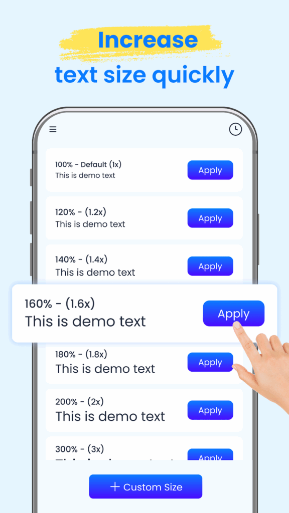 Cómo aumentar el tamaño de letra en tu celular hasta en un 300% 3 Aumentar el tamaño de letra en tu celular