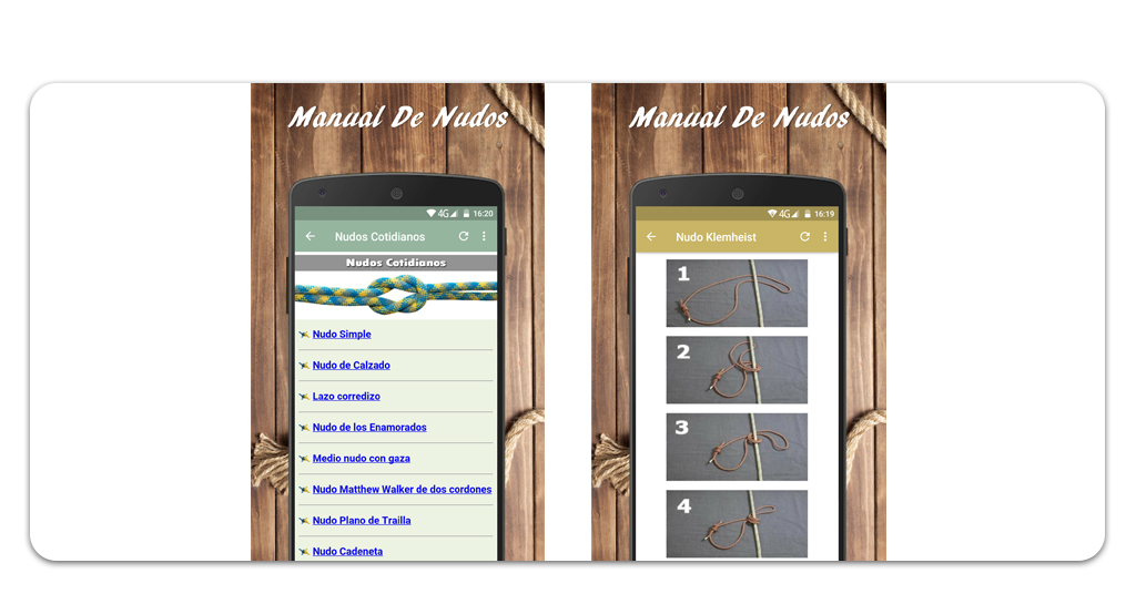 Manual de nudos: aprende cómo hacer nudos paso a paso con una aplicación 4 Cómo hacer nudos