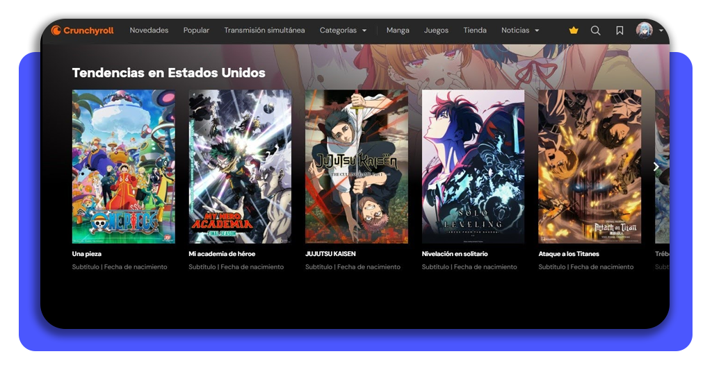 App para ver anime en HD con estrenos y películas actualizadas 3 Ver anime en HD