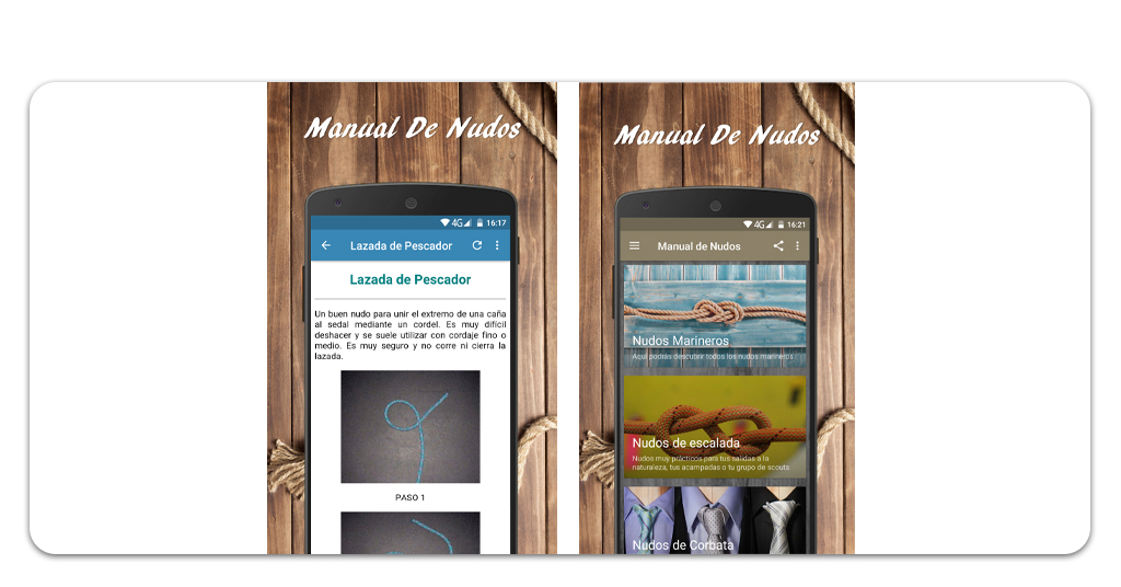 Manual de nudos: aprende cómo hacer nudos paso a paso con una aplicación 5 Cómo hacer nudos