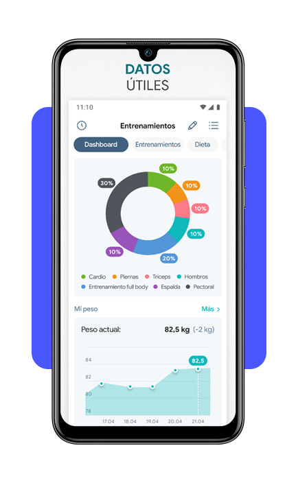 Descarga gratis la app con +100 ejercicios para quemar calorías 5 Ejercicios para quemar calorias