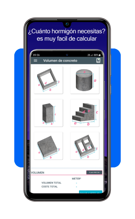 Calculadora de concreto: calcula cuánta mezcla necesitas en segundos 3 Calculadora de concreto