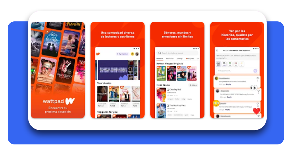 Descubre historias románticas y fanfics gratis en Wattpad 3 Descubre historias románticas y fanfics gratis en Wattpad | IMG 3587 01